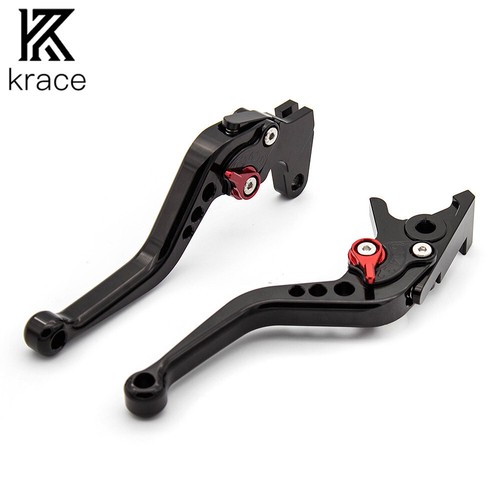 For Suzuki GS500 GS 500 1989-2009 Brake Clutch Levers CNC Black Short Adjustable - Picture 9 of 12