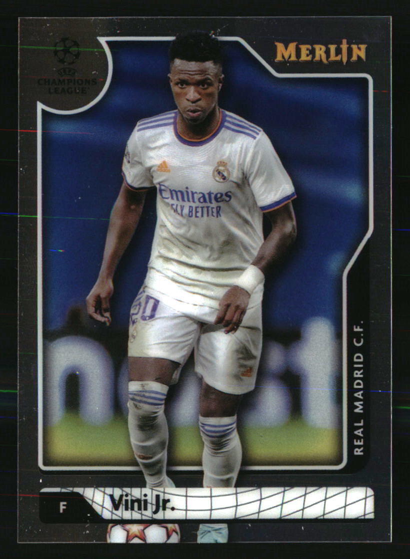 Vini Jr. 2021-22 Topps Merlin Chrome UEFA Champions League #125 SOCCER Card