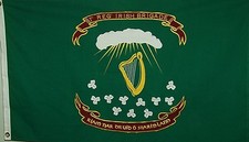 HEAVy COTTON 3 FEET X 5 FEET CIVIL WAR 1st REGIMENT 69th IRISH BRIGADE FLAG