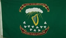 HEAVy COTTON 3 FEET X 5 FEET CIVIL WAR 1st REGIMENT 69th IRISH BRIGADE FLAG