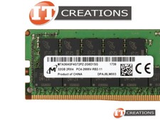 MICRON 32GB PC4-2666V-R REGISTERED ECC 2RX4 MEMORY RDIMM MTA36ASF4G72PZ-2G6D1SG