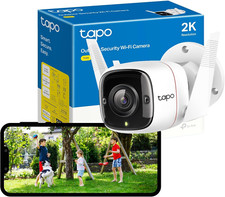Tapo TC65 2K Security Camera Outdoor Wireless & Wired, Outdoor Camera No Monthly