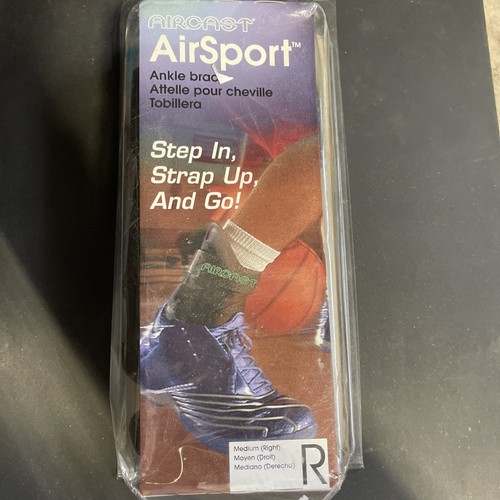 Aircast AirSport Ankle Brace Medium Right Ships Fast eBay