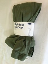 NWT Old Navy Women's Green Knot Hem High Rise Jersey Leggings Pants XXL