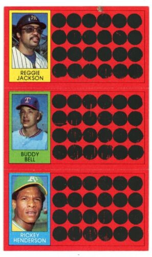 1981 Topps Rubbel-Baseballkarten zum Vervollständigen Ihrer Sammlung NM-MT AUSSUCHEN - Bild 9 von 13