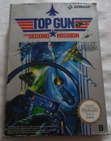 Top Gun: The Second Mission authentique version originale nintendo nes en boite