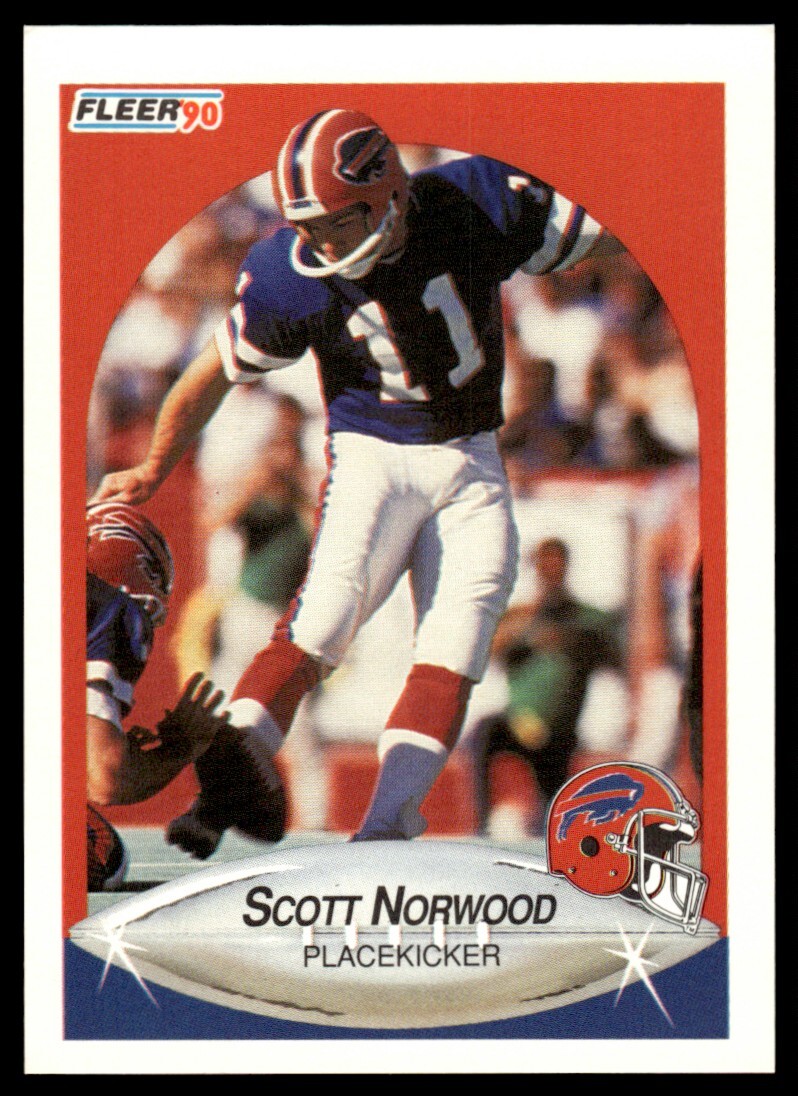 1990 FLEER SCOTT NORWOOD 114 BUFFALO BILLS 1825 eBay