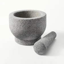 Granite Mortar & Pestle Naturals - Figmint
