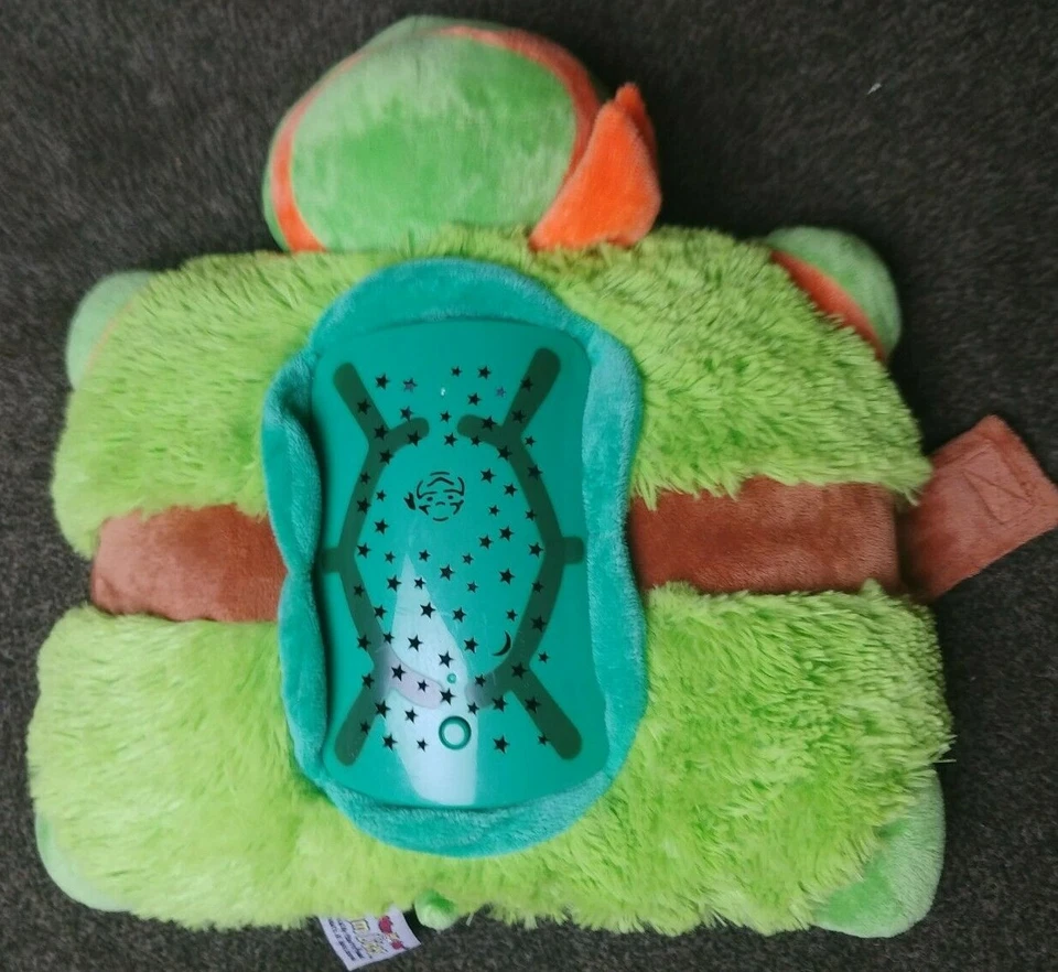 Almohada Mascotas Dream Lites Teenage Mutant Ninja Turtles - Miguel Ángel se ilumina Foto 3 de 4