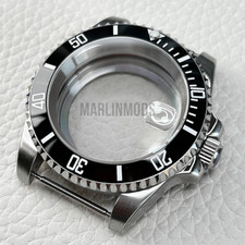 200M Waterproof 40mm Dive Brushed Watch Case ...