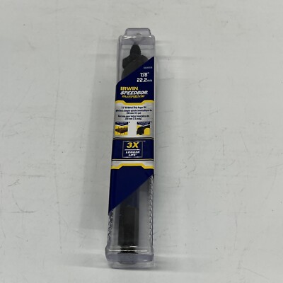 Irwin Speedbor Supreme Woodboring Auger Drill Bit 7/8'' IWAX3018