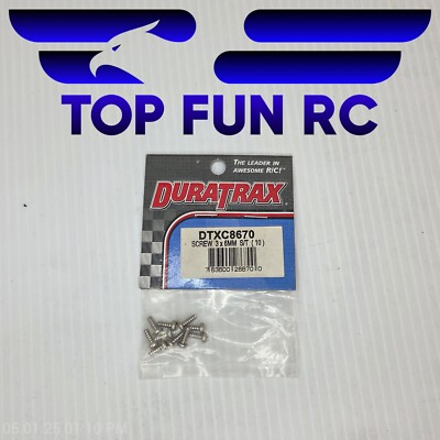 Duratrax DTXC8670 Screw 3x6mm S/T (10)