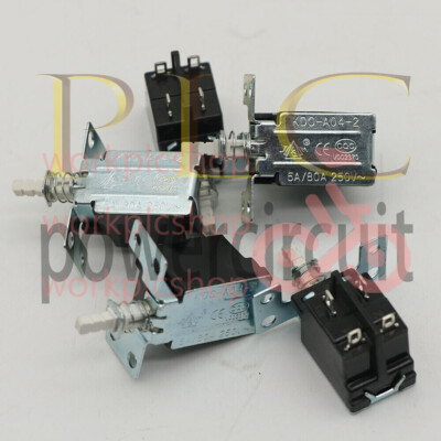 5PCS Self-Locking Power Switch KDC-A04-2 Four-Leg 5A/80A 250V button