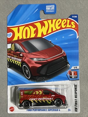 Hot Wheels Ford Performance Supervan 4 Treasure Hunt - Non NFTH  STH Super Chase