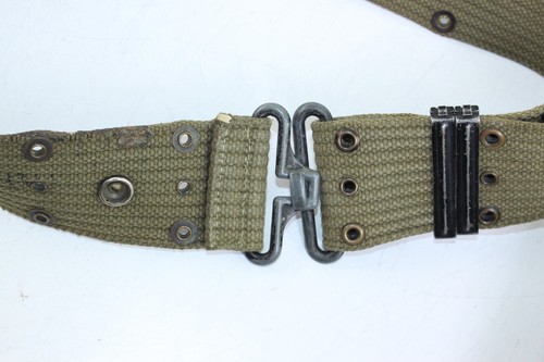 Vietnam Era Metal GI Canteen, Holder, Web Belt #D326 - Picture 6 of 7