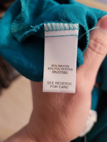 Camicetta Cato Xlarge donna verde kimono - Foto 8 di 8