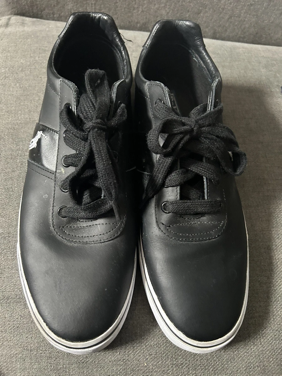 Ralph lauren best sale hanford trainers black
