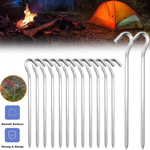 Zeltheringe Zeltnagel Erdnägel Aluminium Zeltstifte 18cm Camping Zelt Heringe DE