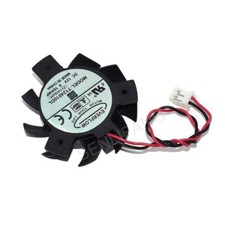 New 2Pins T124010DL Graphics Cooling Fan For EVERFLOW DC12V 0.1A