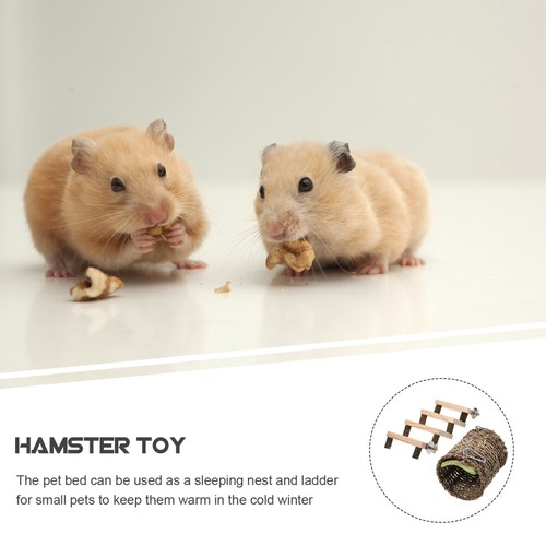 En ligne Wooden Staircase Nest Rat Cage Accessories Climbing Ladder Hamster Toy Supplies