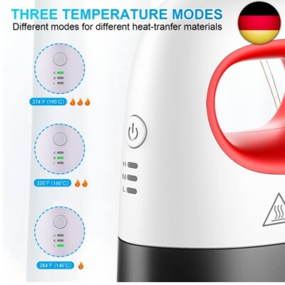 Hut-Heizpresse Mini - Gebogene Transferpresse Für Hüte & Kissen Mit 4 Heizstufen