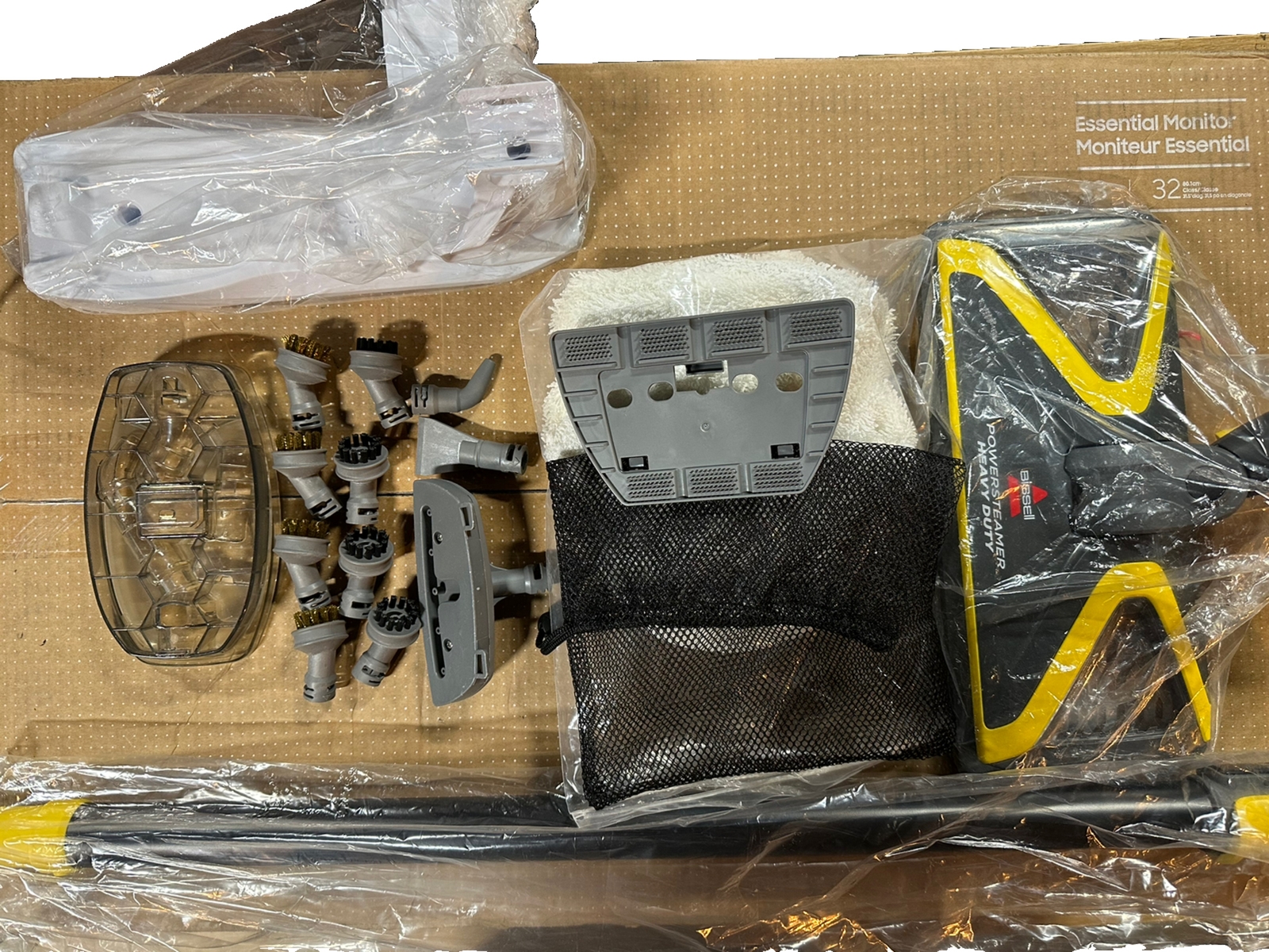 Bissel 2685A Power Steamer Heavy Duty 3in1 Steam Mop & Handheld