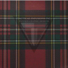 Kydex Infused Red Plaid Kydex Approx 7 7/8" x 7 7/8"