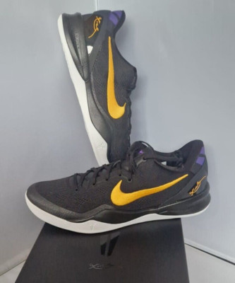 Nike Kobe 8 VIII Protro Black University Gold UK 12 US 13