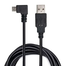 Right Angled Micro 2M Cable With Straight USB - 2m 6 ft