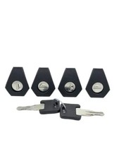 Lock Bezel For Summit Premium Raised Railing Roof Bars, Including Barrels & Keys