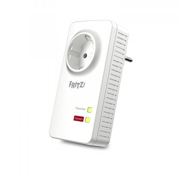 Powerline FRITZ! 1220 1200 Mbit/s Collegamento ethernet LAN Bianco 1 pz - Immagine 2