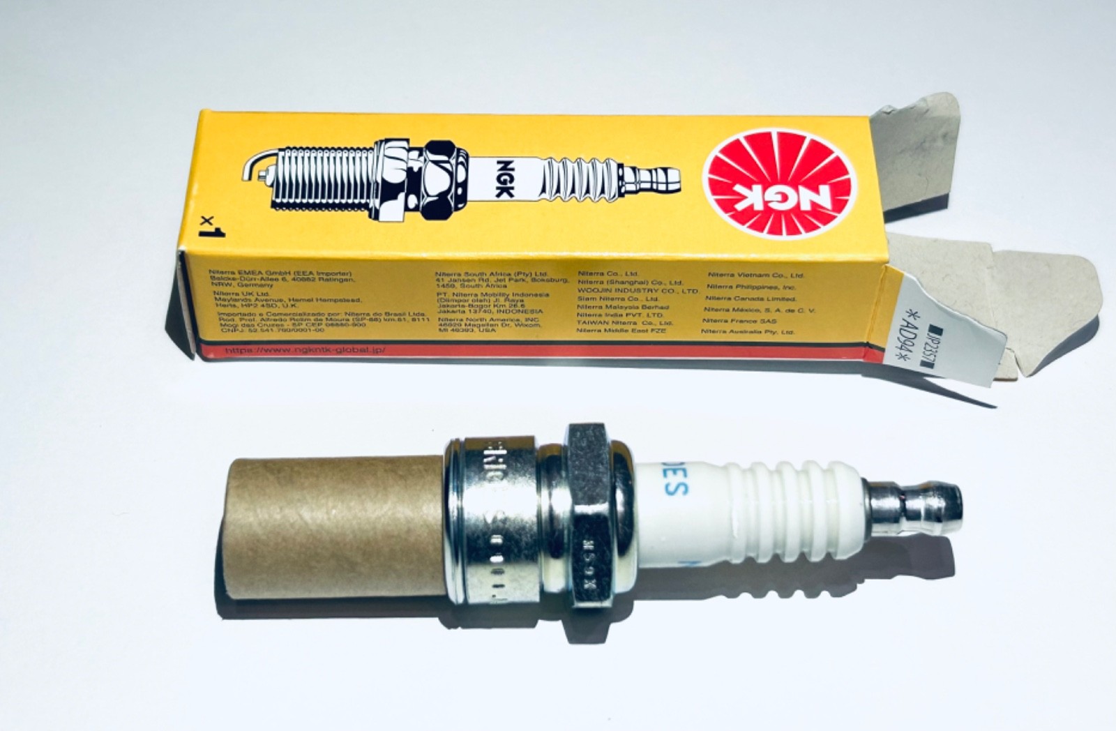 NGK 4832 BR10ES OEM Spark Plug For Suzuki RM85 RM85L and Polaris 2-Stroke
