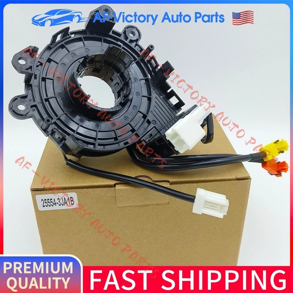 NUEVO resorte de reloj con calefacción 25554-3JA0B apto para 13-24 Nissan Altima LEAF Murano Foto 4 de 4