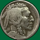 1919-S Buffalo Nickel Good G Coin, Scratched #38991