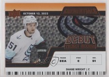 2022 Credentials Debut Ticket Access Horizontal Orange 43/149 Shane Wright 13c1