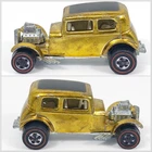 Hot Wheels Redline 69 Gold Classic 32 Ford Vicky Wht Just A Car Nice Watch Video