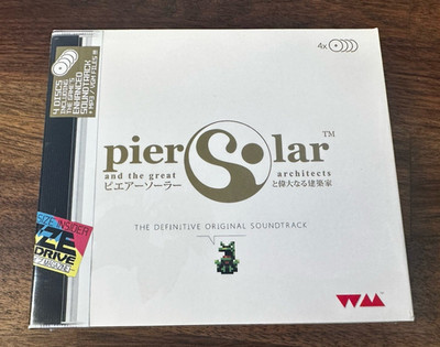 Pier Solar SEGA MEGA DRIVE DREAMCAST SOUNDTRACK BOX SET NEW WaterMelon 2012