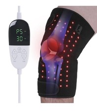 Red Light Therapy Knee Brace for Joint Pain, Infrared Light Therapy Adjustable