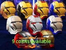 Iron Man MK5 1:1 Helmet AUTOKING Multicolor Wearable Voice-control Mask Cosplay
