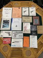 Rifles , shotguns, pistols Books Manual?s Literature