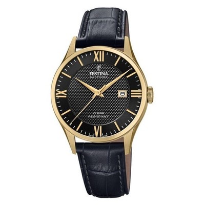Festina Swiss Made Capsule F20010-4   elegante Herrenuhr, 40 mm  Garantie: 2 Jah