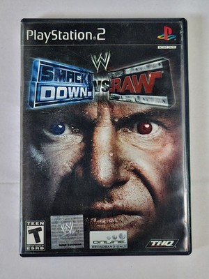 WWE Smackdown vs Raw (PlayStation 2, 2004) *CIB*