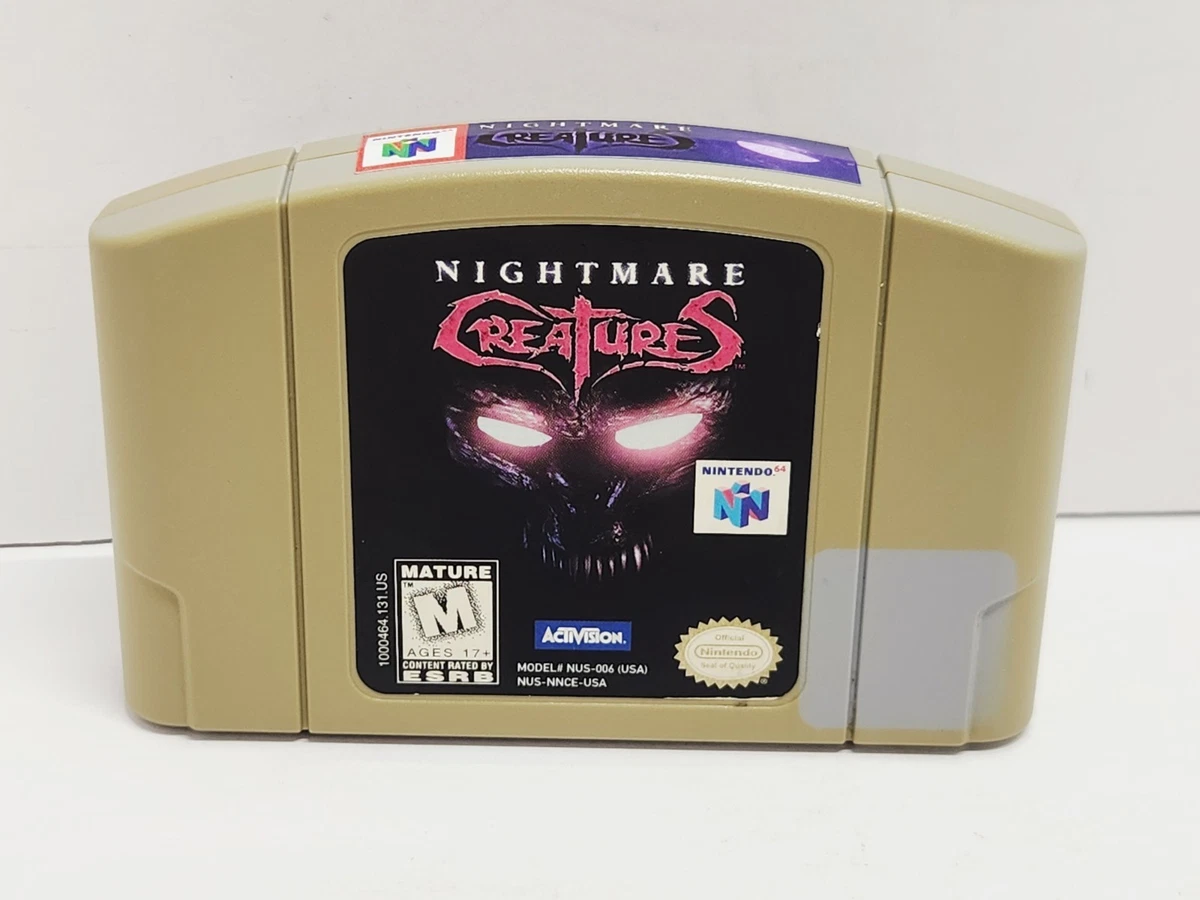 Nintendo 64 Nightmare Creatures Video Games for sale - eBay