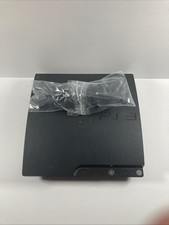 Sony PlayStation 3 Slim PS3 320GB Console Gaming System With Cords CECH-2501B