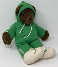 North American Running Bear Plush Stuffed Elizabeth Scott Isenberg 1979 16 READ