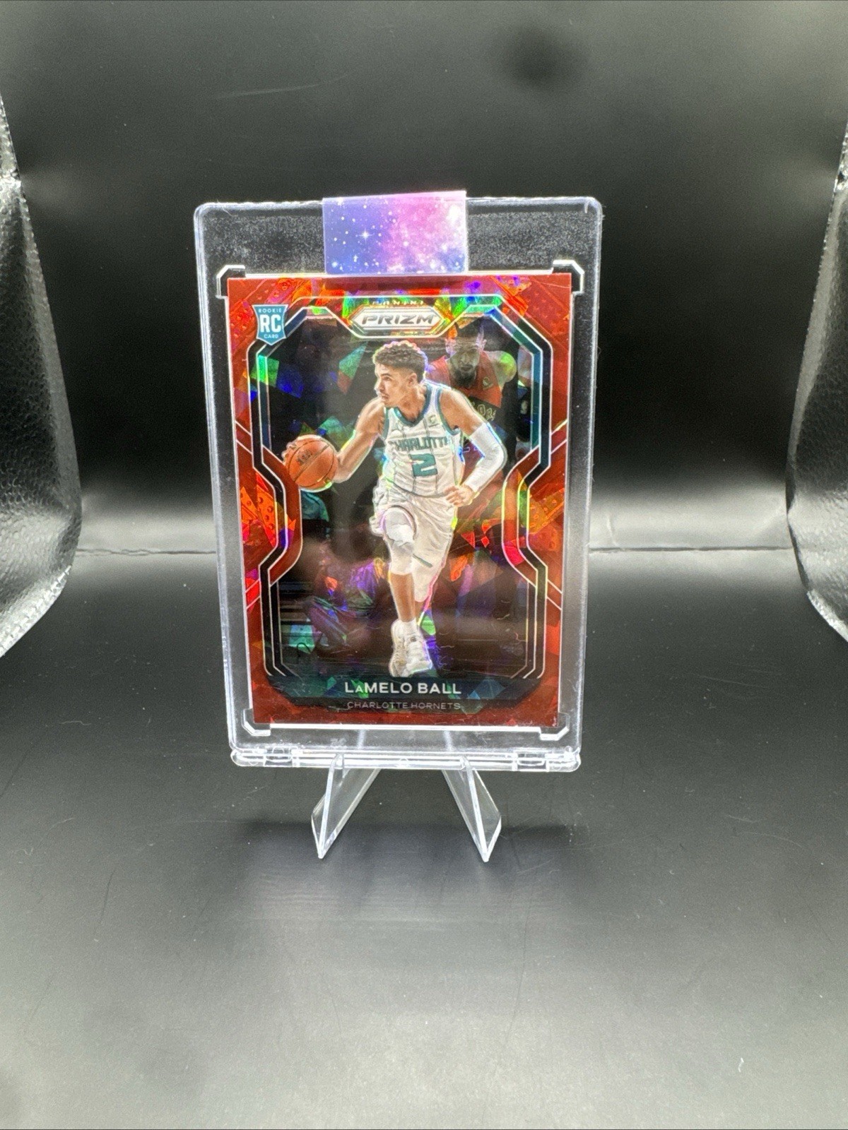 2020-21 Panini Prizm - #278 LaMelo Ball Red Cracked Ice Rookie Card🔥
