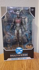 DC Multiverse Mcfarlane Batman Vs Superman False God Superman Platinum Edition