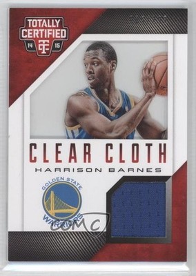2014 Panini Totally Certified Clear Cloth Jersey Red 85/299 Harrison Barnes 9hx