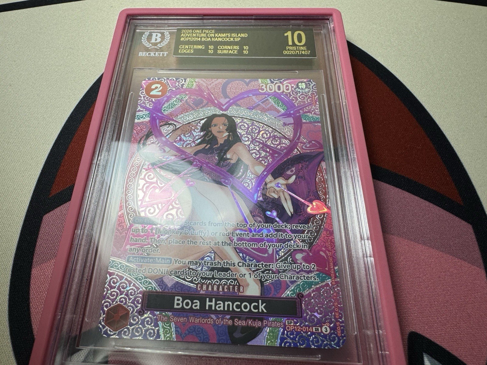 BGS 10 BLACK LABEL! BOA HANCOCK OP12-014 SP ONE PIECE Adventure on Kami's Island view 10