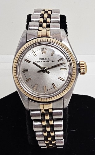 Rolex14k/ss Gold/Steel Watch Jubilee Band All Original 1979, 6719 Runs AS IS